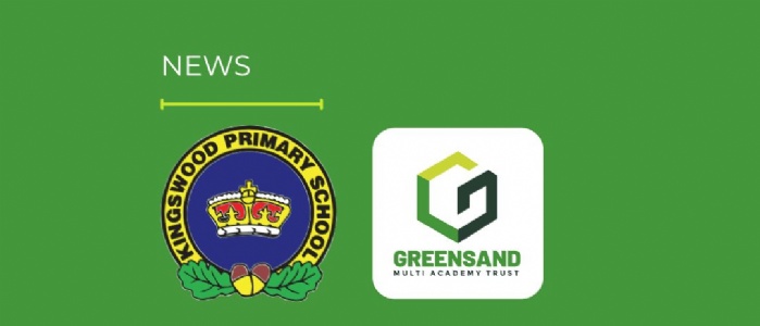 Kingswood Primary School and Greensand logos